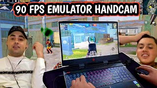 90 FPS EMULATOR HANDCAM  PUBG MOBILE [upl. by Dulsea718]