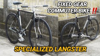 Specialized Langster 🔥 Fixed Gear Commuter Bike by TusteloBike [upl. by Riem]