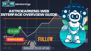 ASTROEARNING WEB INTERFACE  OVERVIEW GUIDE  COMPETITION GIVEAWAY  JOURNEY UPDATE  AUG 08 2024 [upl. by Johannes]