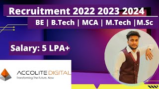 Accolite Digital Mass Hiring For 2024 2023 2022 Batch  Digital Recruitment 2023  Accolite [upl. by Krenn]