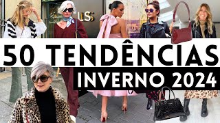 🔴50 TENDÊNCIAS DA MODA INVERNO 2024 [upl. by Annazor491]