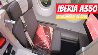 IBERIA A350900 Business Class trip report New York  Madrid [upl. by Cindelyn]