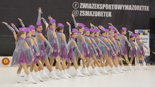 Szyk  Konopiska Mażoretki  baton classic formation  Piekary Śląskie 2023 [upl. by Saire]