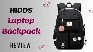 HIDDS Laptop Backpacks 156 Inch School Bag College Backpack Anti Theft Travel Daypack Review [upl. by Ardnatal]