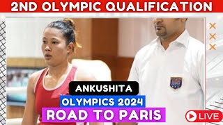 🔴Boxing  Olympic Boxing Qualifiers  Ankushita Boro vs Namuun  Road to Paris 2024 [upl. by Hudis675]