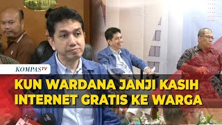 Janji Kun Wardana Sediakan Internet Gratis untuk Warga Jakarta Satu Rumah Minimal 100 Mbps [upl. by Derr]