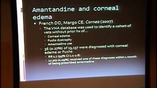 Amantadine Induced Corneal Endothelial Toxicity [upl. by Mahgem]