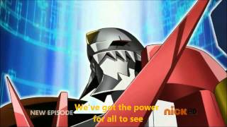 Digimon Fusion Opening Lyrics English Dubbed [upl. by Thurber655]