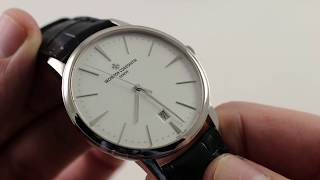 PreOwned Vacheron Constantin Patrimony Contemporaine Ref 85180000G9230 Luxury Watch Review [upl. by Aggi]