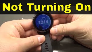 Garmin Vivoactive 4 Not Turning OnTry These Solutions First [upl. by Donal382]