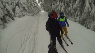 Nuuuda  trasa Spacerowa 2800m  Zieleniec Ski Arena [upl. by Anan577]