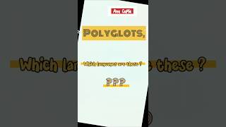 Can you guess which language is it Speak every language  multiple languages shorts for polyglot [upl. by Acinnor246]