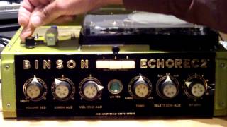 Binson Echorec 2 7TE Model [upl. by Kcirdor]