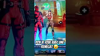 je joue avec une Renégat 😮fortnite fortniteclips gaming [upl. by Acenahs941]