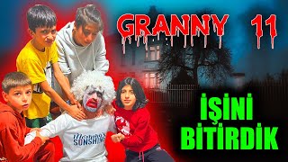 GRANNY ÖLDÜ  İŞİNİ BİTİRDİK  GERÇEK HAYATTA GRANNY 11 Fenomen Ailesi Grani [upl. by Yeslek]