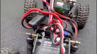 MB100 ESC TRX4M Defender Build more upgrades [upl. by Lohman]