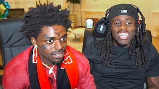 Kodak Black Comes On Kai Cenats Stream [upl. by Etiuqal]