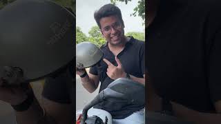 Full Face Helmet Vs Half Face Helmet 🔥 viral short helmet [upl. by Burta732]