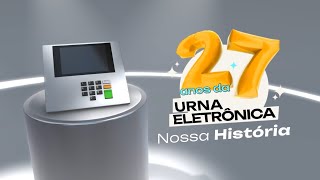 27 anos da urna eletrônica no Brasil a evolução da “alma da urna” [upl. by Dercy]