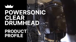 Powersonic Clear Drumhead  Remo [upl. by Moynahan704]