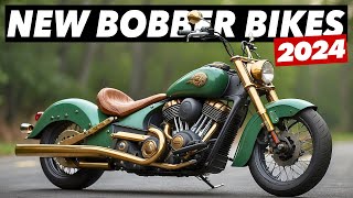 7 New Bobber Motorcycles For 2024 [upl. by Ardyaf]