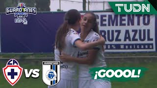 ¡SE VEÍA Gol de Querétaro  Cruz Azul 01 Querétaro  Torneo Guard1anes 2021 Liga MX  J17  TUDN [upl. by Notslar]