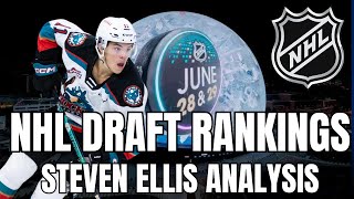 NHL Draft Talk  Steven Ellis Analysis  Daily Faceoff Live [upl. by Arihsan]