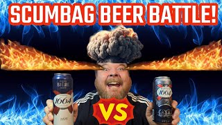 SCUMBAG BEER BATTLE Kronenburg 1664 VS NEW 46 Kronenburg 1664 [upl. by Seif669]