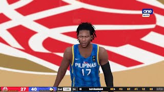 NBA 2K24 Live Simulation Gilas Pilipinas vs Georgia  FIBA Olympic Qualifying Tournament 2024 [upl. by Britton520]