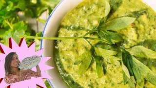 Salsa Verde  Ricetta Veloce Senza Uova  Vegan [upl. by Nossaj799]