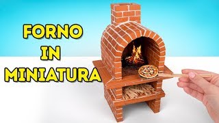 🍕Come Costruire un FORNO A LEGNA in Miniatura usando dei Mini Mattoncini 🧱 [upl. by Merl]