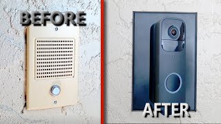 How to connect a smart doorbell to a MampS or Nutone intercom system [upl. by Dombrowski338]