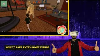 how to enter in Metaverse  going into metaverse  in hindi  virtual world Chargic [upl. by Oliver783]