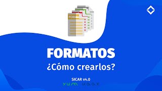 ¿Cómo crear FORMATOS SICAR v40 [upl. by Initsed]