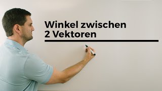 Winkel zwischen 2 Vektoren  Mathe by Daniel Jung [upl. by Sybila]