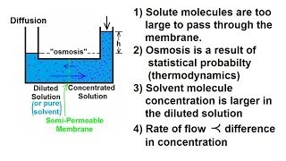 Chemistry  Solutions 43 of 53 Colligative Properties Osmosis Mechanization [upl. by Ponzo]