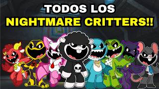 TODOS LOS NIGHTMARE CRITTERS EXPLICADOS 😱💀 │Poppy Playtime Capitulo 4 [upl. by Seiden]