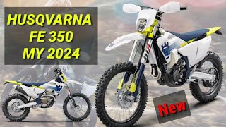 2024 Husqvarna FE350 Gets New Update [upl. by Nnylesor304]