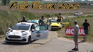 Rally van Wervik 2023  Crash Verbeke [upl. by Nortna429]