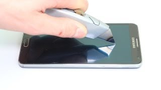 PanzerGlass Screen Protector Review and Knife Test [upl. by Selym548]