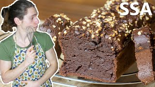 Recette Cake Fondant au Chocolat Sans Sucre Sans Beurre [upl. by Adiene]