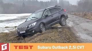 SUBARU OUTBACK 25i CVT  TEST  GARÁŽTV  NEW ENG SUB [upl. by Terr611]