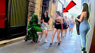 BUSHMAN PRANKAWESOME REACTIONS IN VENICE [upl. by Nnyleitak]