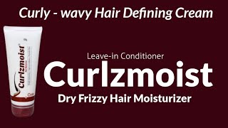 Curlzmoist  Curly Wavy Hair Routine Leavein Conditioner  Dry Frizzy Damaged hair Conditioner [upl. by Les]