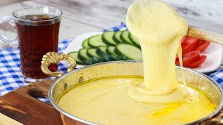 Muhlama  Kuymak  Türkisches Käsefondue  Türkisches Frühstück Mihlama [upl. by Panayiotis]