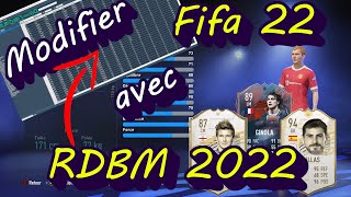 Comment MODIFIER votre FIFA 22 avec RDBM 22 [upl. by Aicirtap]