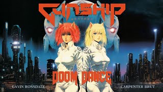 GUNSHIP  DooM Dance Feat Carpenter Brut amp Gavin Rossdale Official Lyric Video [upl. by Nanah]