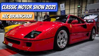 NEC Classic Car Show 2023  All 6 Halls in 30mins Almost [upl. by Ecerehs]