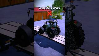 WRONG ❌️ VS ✅️ RIGHT  FS22 🚜 farming farmingsimulator22 fy fyp shorts [upl. by Clementia298]