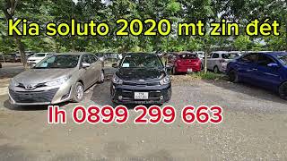 Kia soluto 2020 mt Mẫu xe đẹp cho ace khởi nghiệp giá 3đ lh 0899 299 663 [upl. by Jurkoic937]